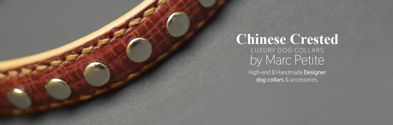 Chinese Crested Collars - Marc Petite