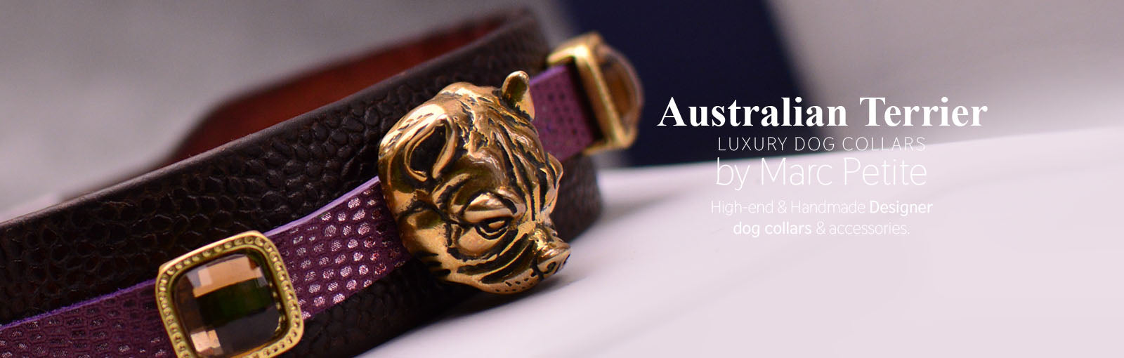 Australian Terrier Collars - Marc Petite