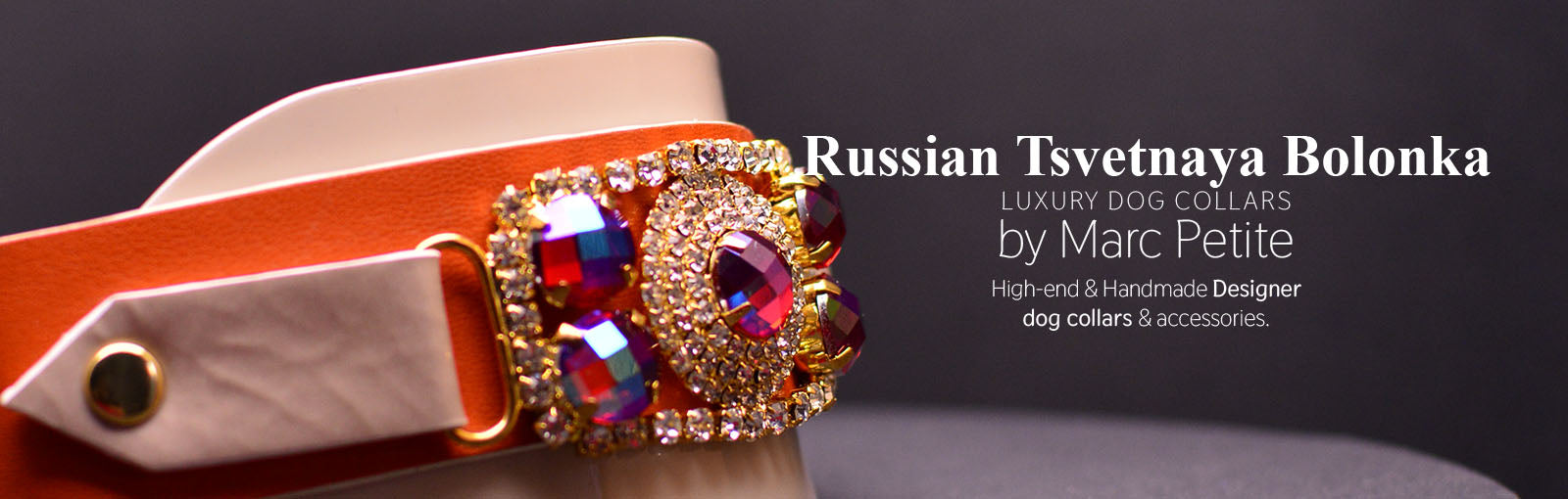 Russian Tsvetnaya Bolonka Collars - Marc Petite