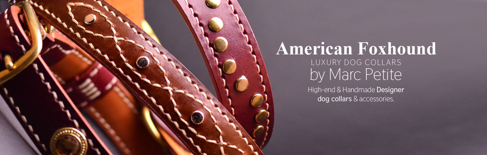 American Foxhound Collars - Marc Petite