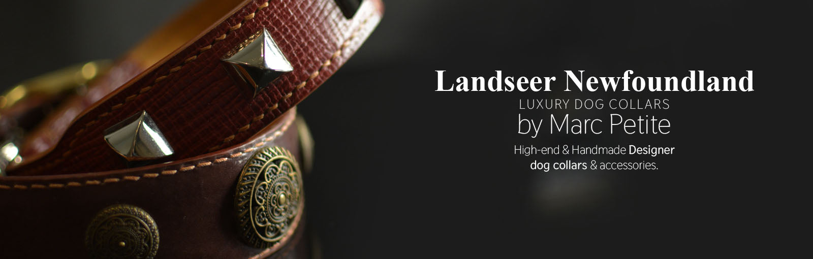 Landseer Newfoundland Collars - Marc Petite