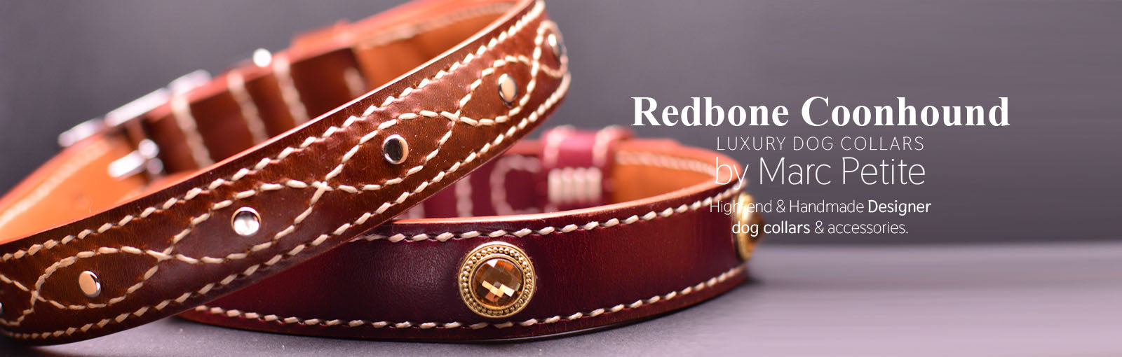 Redbone Coonhound Collars - Marc Petite