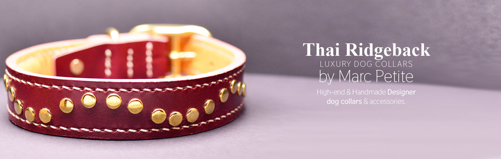 Thai Ridgeback Collars - Marc Petite