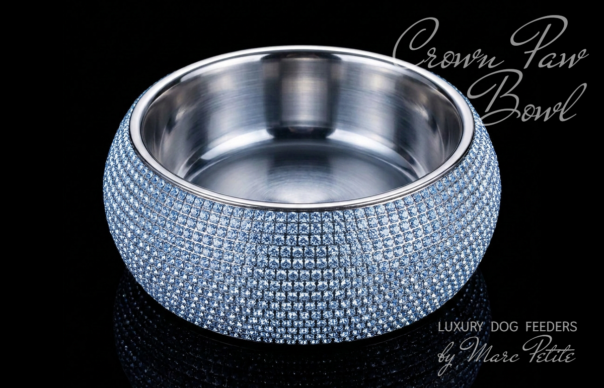 Crown Paw Bowl - Roya & Sky Blue