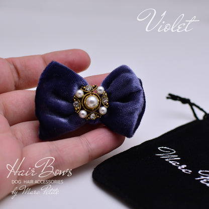 yorkie hair bows